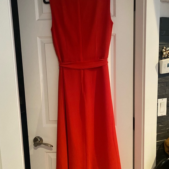 Long Tall Sally Red Midi Dress - Picture 2 of 2